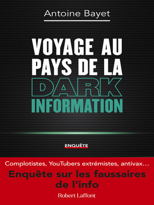 cover image of Voyage au pays de la Dark Information